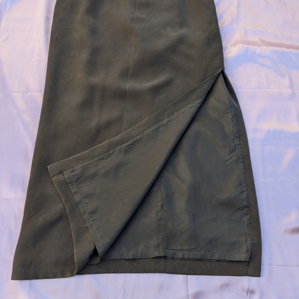 90s VTG Maxi Prom Dress - Picture 6 of 8